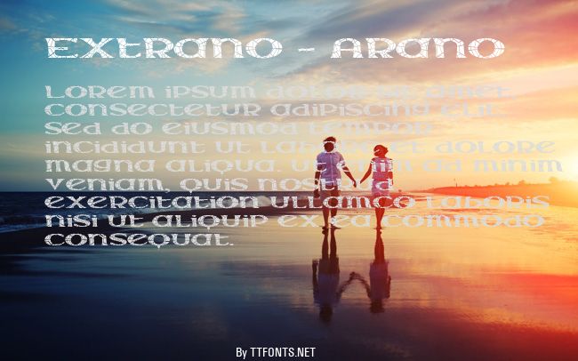 Extrano - Arano example