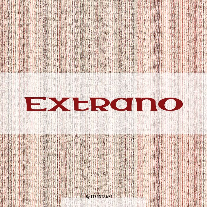 Extrano example