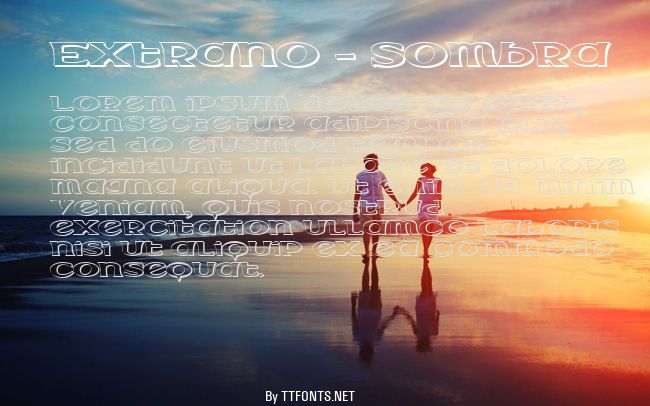 Extrano - Sombra example