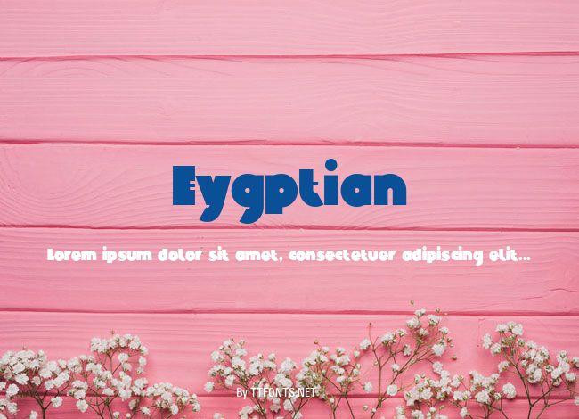 Eygptian example