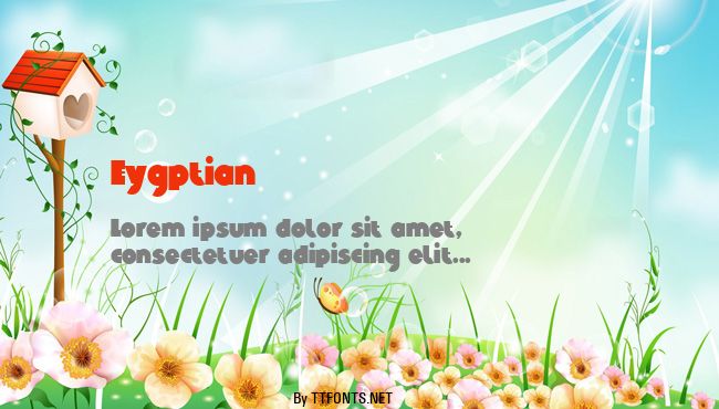 Eygptian example