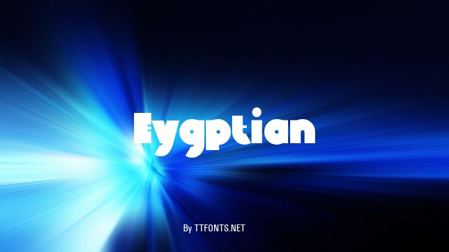 Eygptian example