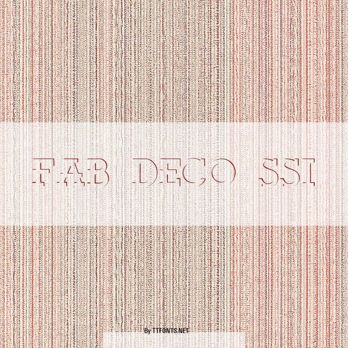 Fab Deco SSi example