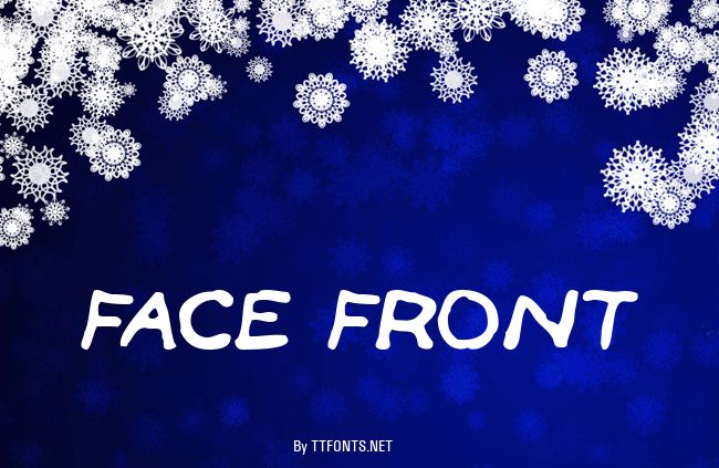 Face Front example