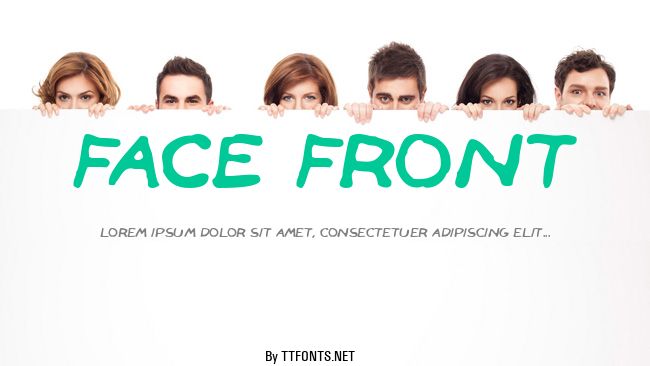 Face Front example