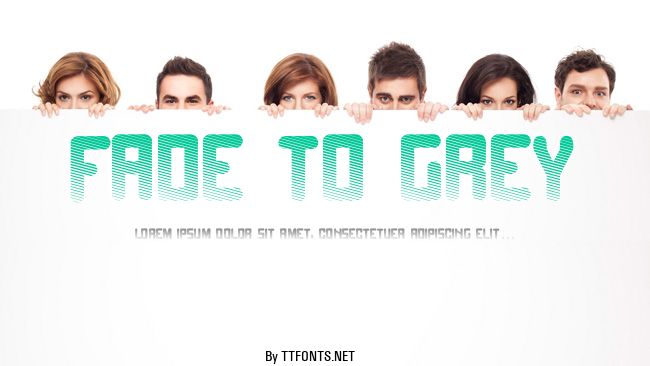 Fade to grey example