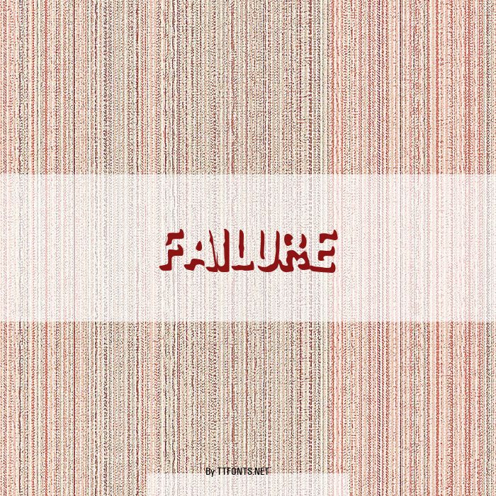 Failure example