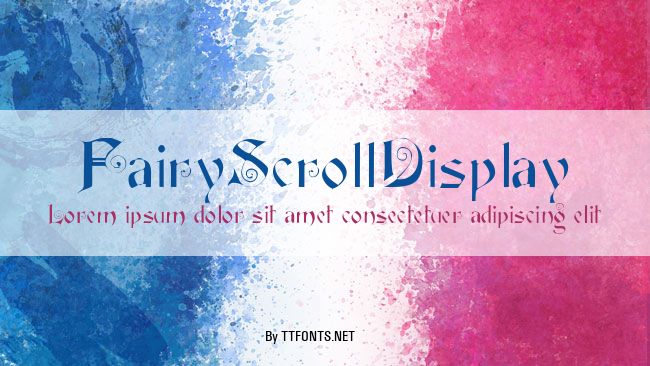 FairyScrollDisplay example