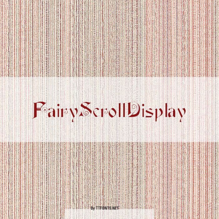 FairyScrollDisplay example