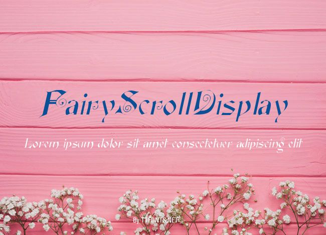 FairyScrollDisplay example