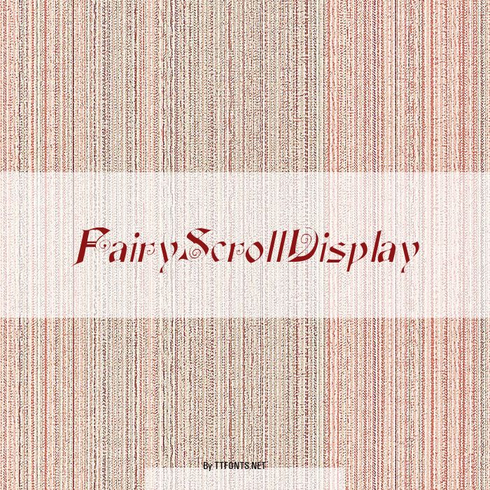 FairyScrollDisplay example