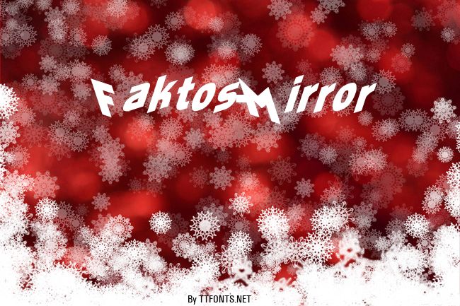 Faktos-Mirror example