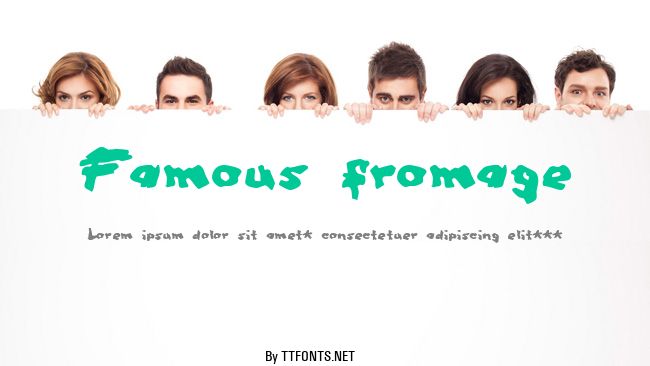 Famous fromage example