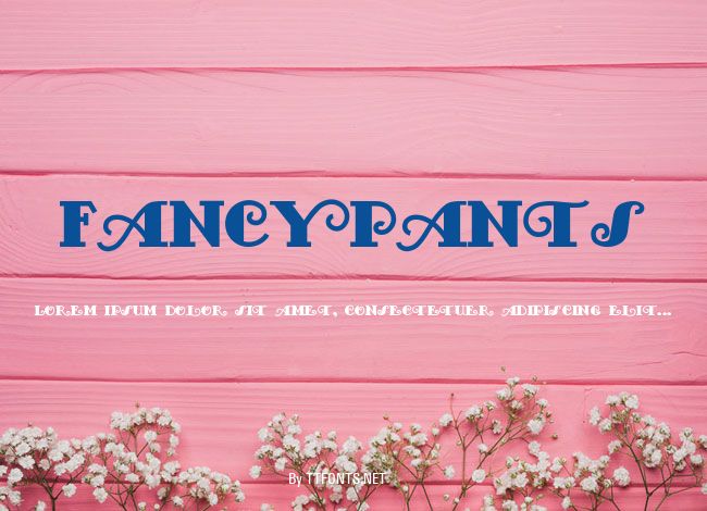 FancyPants example