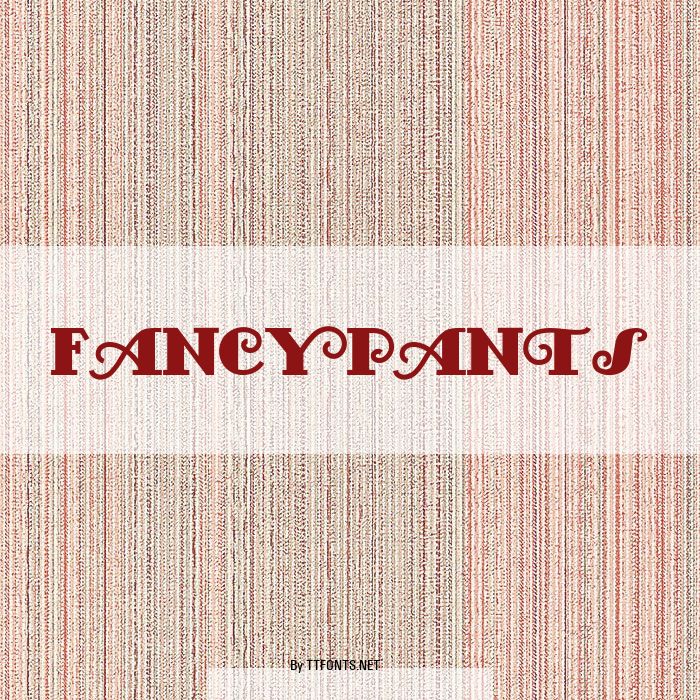 FancyPants example