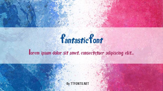 FantasticFont example