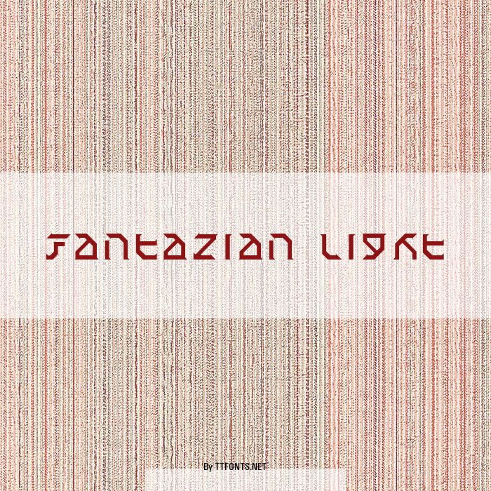 Fantazian Light example