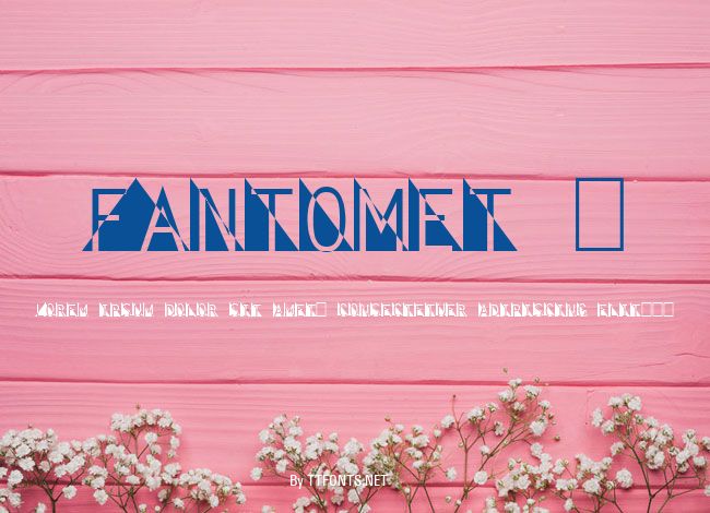 Fantomet 1 example