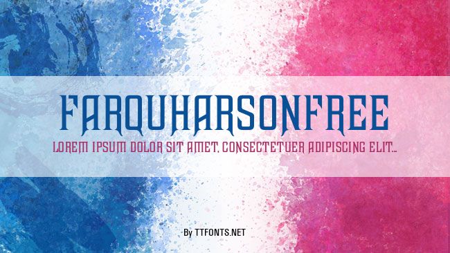 FarquharsonFree example
