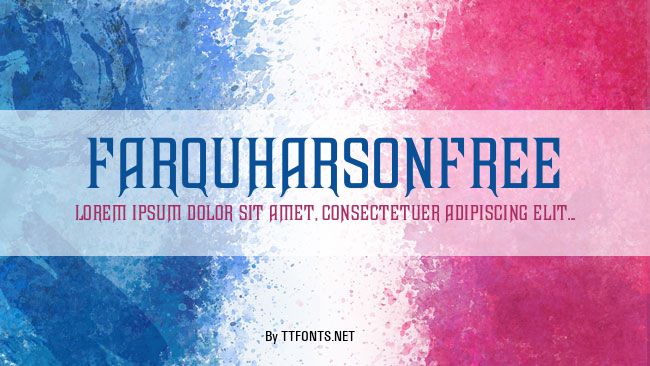FarquharsonFree example