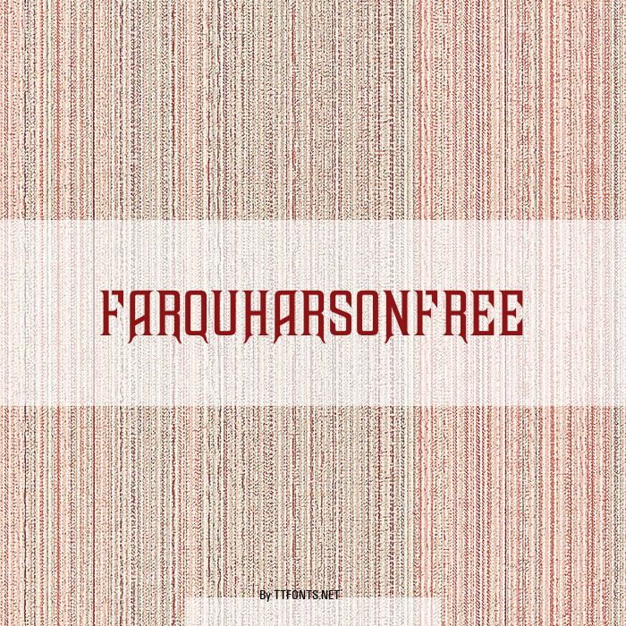 FarquharsonFree example