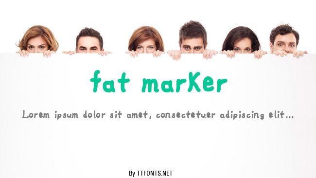 fat marker example