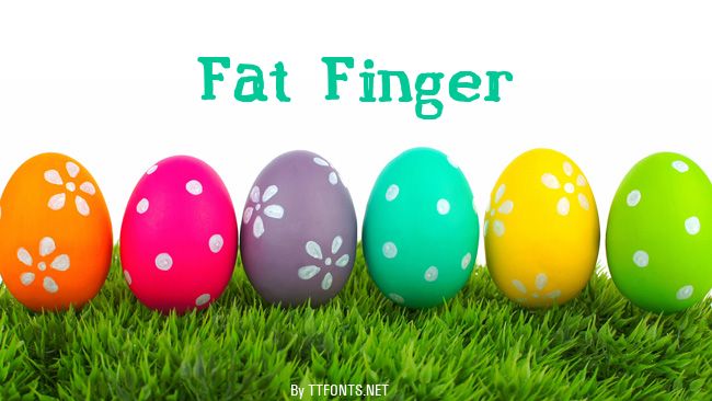 Fat Finger example