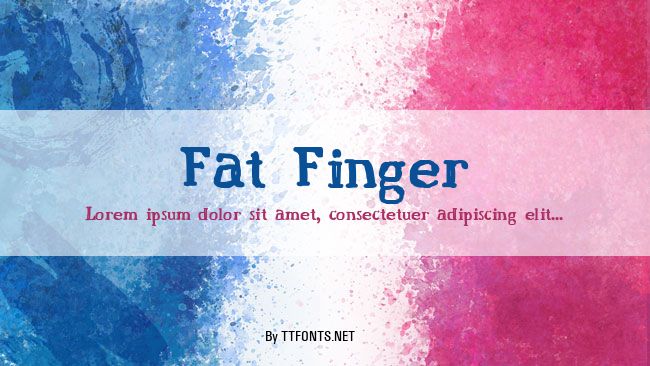 Fat Finger example