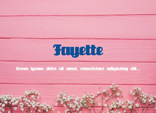 Fayette example