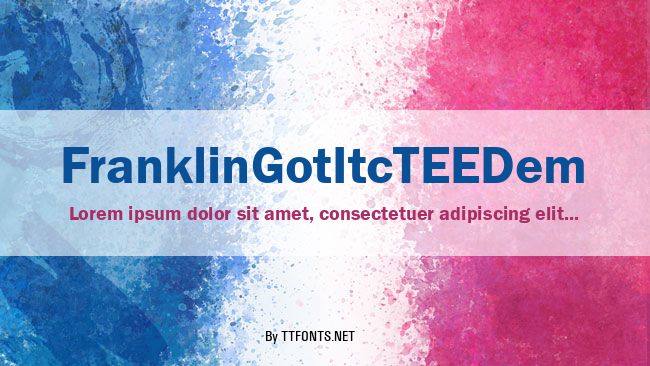 FranklinGotItcTEEDem example
