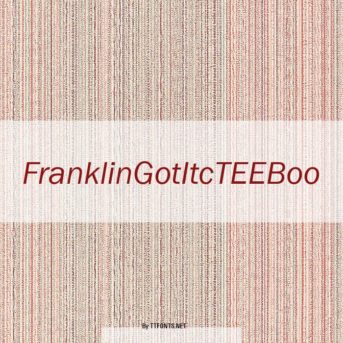 FranklinGotItcTEEBoo example
