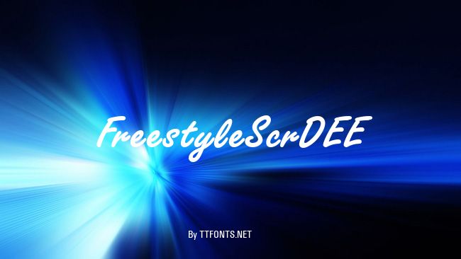 FreestyleScrDEE example