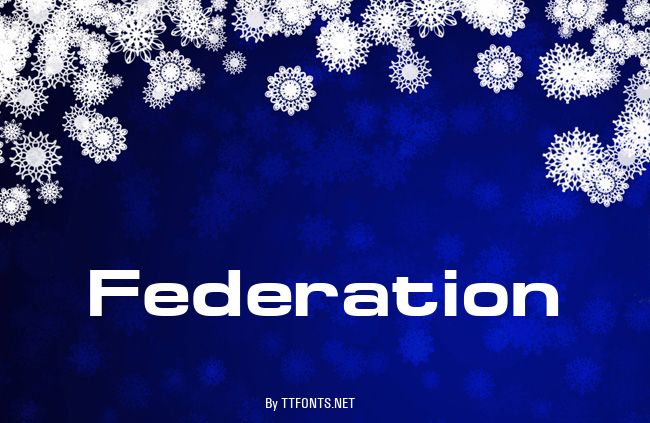 Federation example