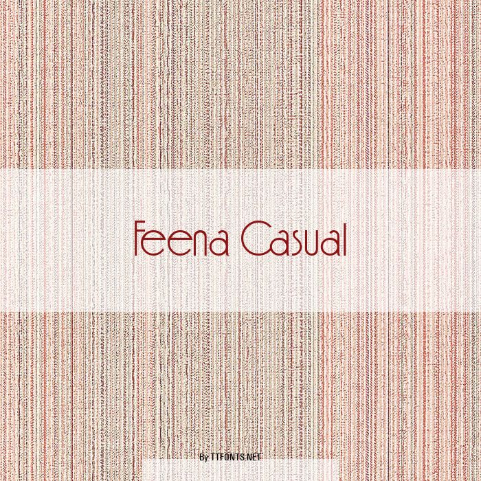 Feena Casual example