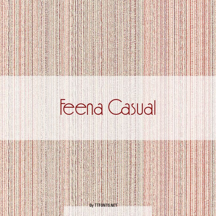 Feena Casual example