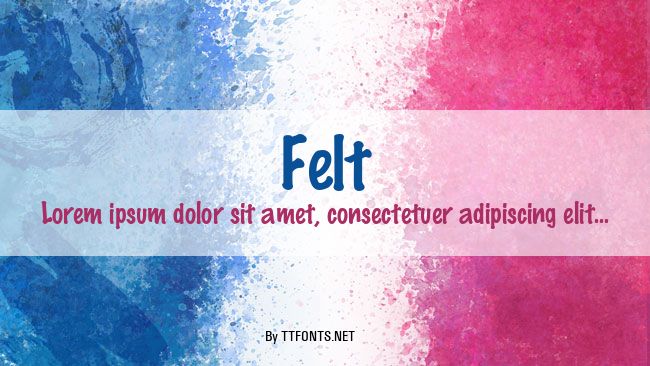 Felt example