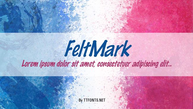 FeltMark example