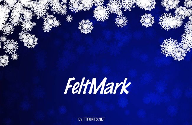 FeltMark example