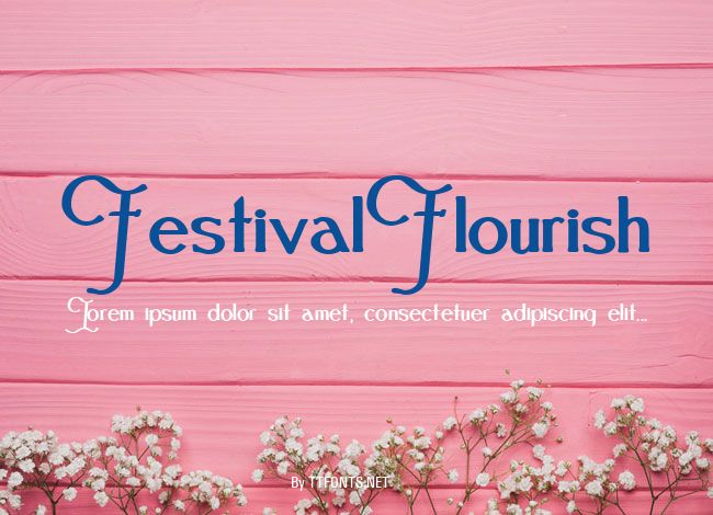 FestivalFlourish example