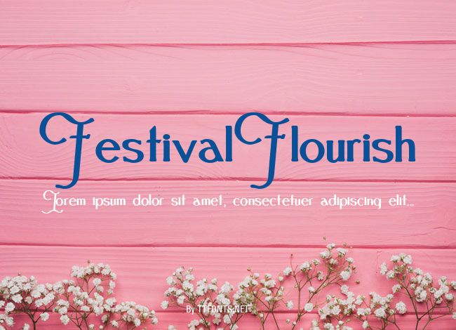 FestivalFlourish example