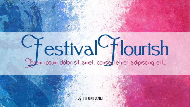FestivalFlourish example