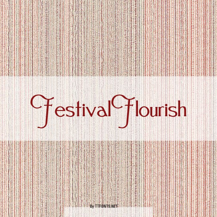 FestivalFlourish example