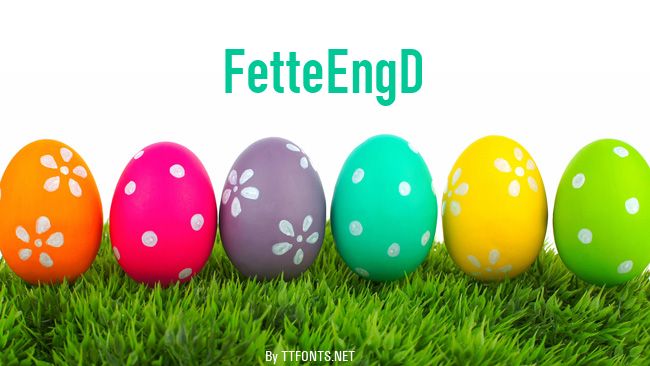 FetteEngD example