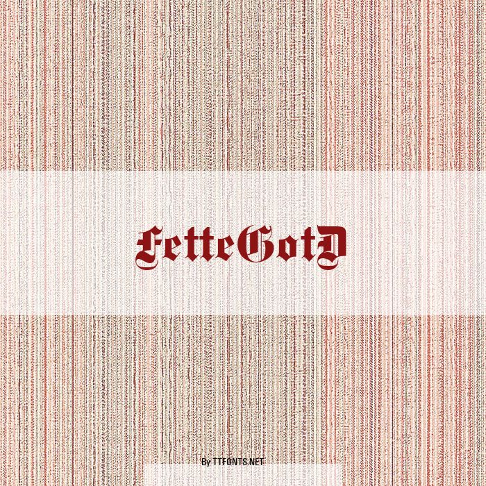 FetteGotD example