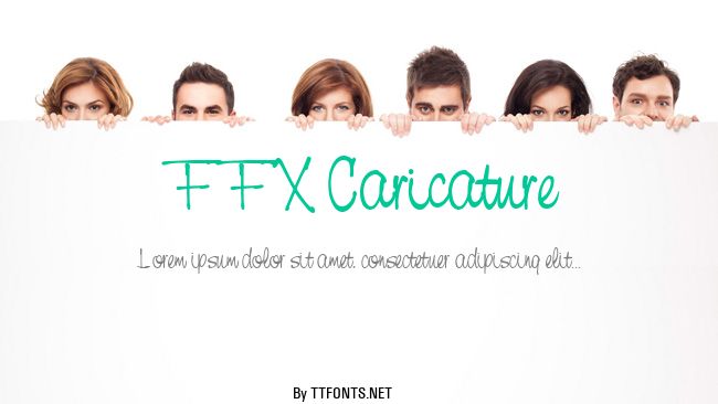 FFX Caricature example