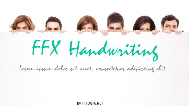 FFX Handwriting example