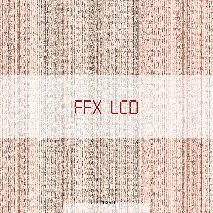 FFX LCD example