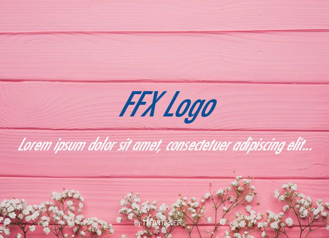 FFX Logo example