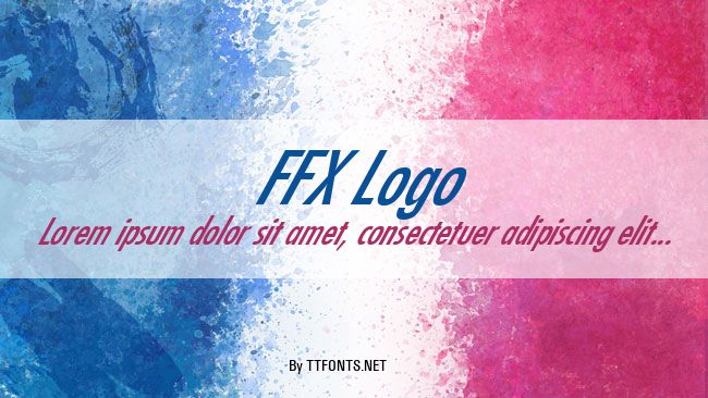 FFX Logo example