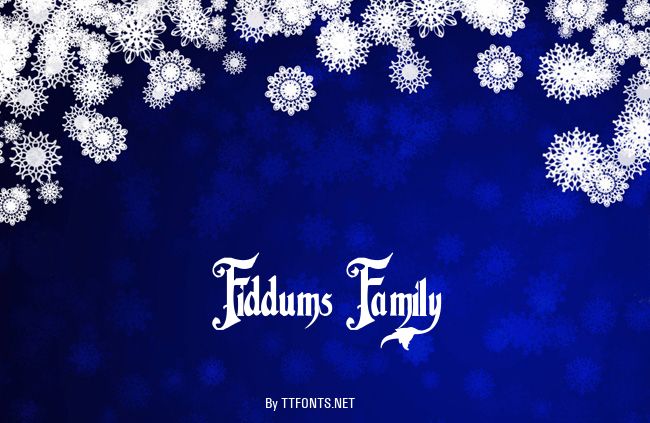 Fiddums Family example